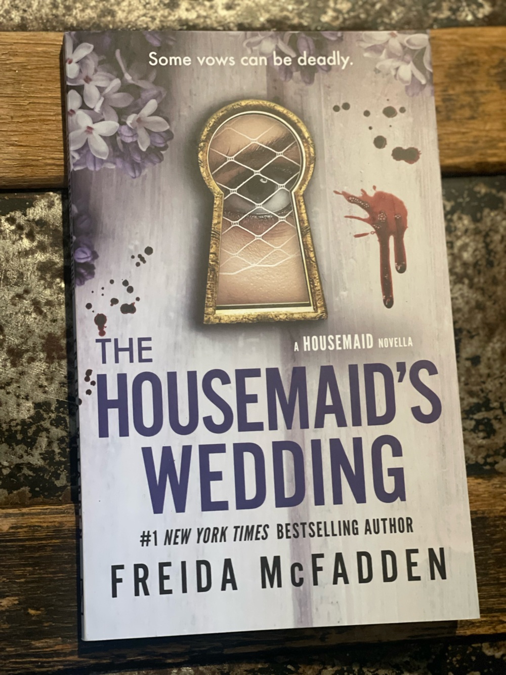 The Housemaid's Wedding Decorative Coffee Table Book - Purple Cover by